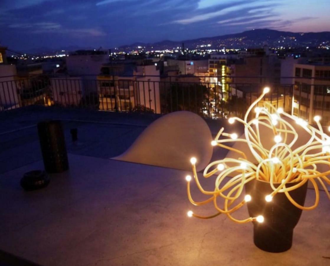 アテネStylish Penthouse With Acropolis And 360 Viewアパートメント エクステリア 写真