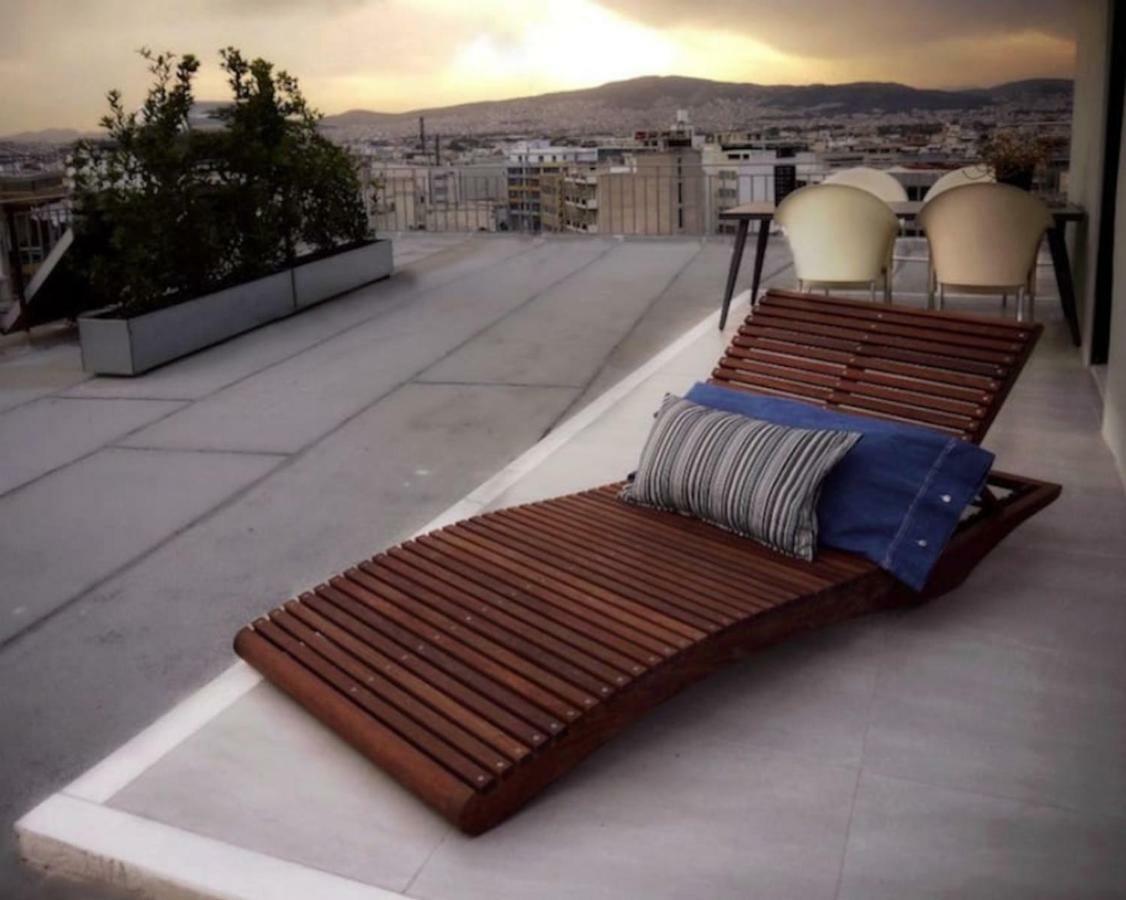アテネStylish Penthouse With Acropolis And 360 Viewアパートメント エクステリア 写真