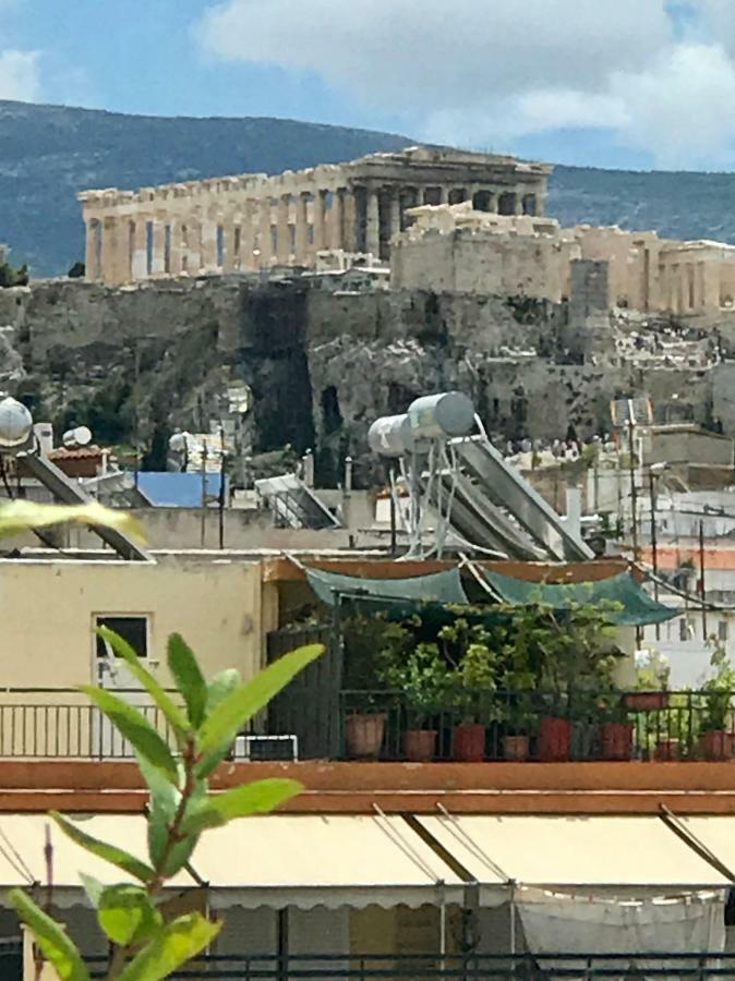 アテネStylish Penthouse With Acropolis And 360 Viewアパートメント エクステリア 写真