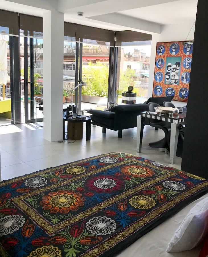 アテネStylish Penthouse With Acropolis And 360 Viewアパートメント エクステリア 写真